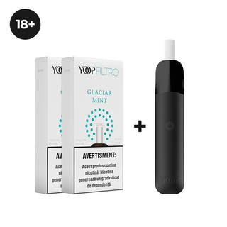Device YOOP 2.0 + 2 x FILTRO Glaciar Mint 20 mg/ml