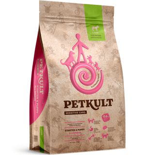 Hrana uscata pentru catei Petkult Sensitive Starter & Puppy Miel si Orez 12kg