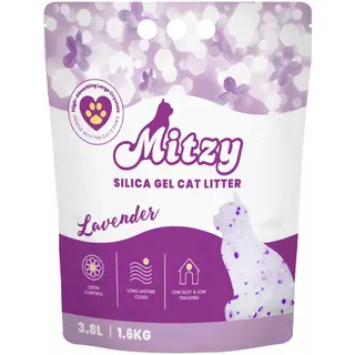Nisip pentru litiera cu lavanda Mitzy 3.8 L