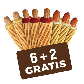 HOT DOG ORIGINAL 6+2