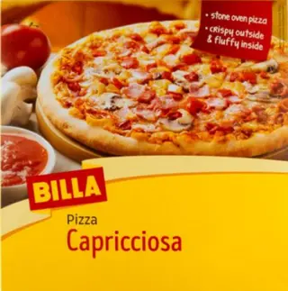 BILLA Пица капричоза 350 ГР / 38940269