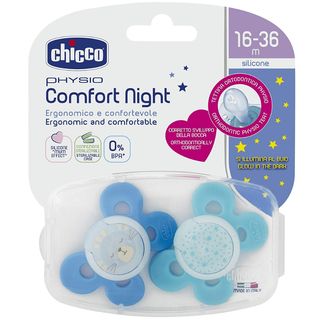 CHICCO MONTE varalica silikon plava 16-36m 2 KOM | 8058664082544