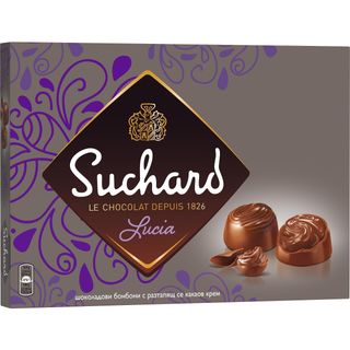 Suchard Шоколадови бонбони с какаов крем Lucia 136 ГР / 38939289