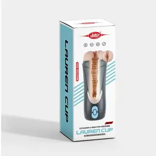 Masturbator Lauren Cup 10 Functii Vibe & Voice USB 23 CM