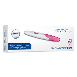 ДИГИТАЛЕН ТЕСТ ЗА БРЕМЕННОСТ АДВЕНТ ЛАЙФ