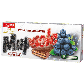 Мираж Бисквити с крем боровинка 178 ГР / 38103175