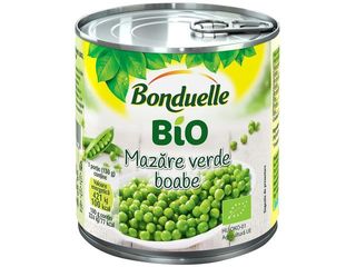 Mazare verde boabe Bio Bonduelle, 400g