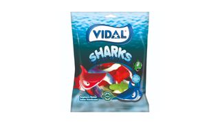 Bombona gumena Sharks Vidal 90g