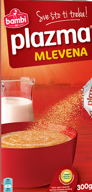 KEKS BAMBI PLAZMA MLEVENA 300G