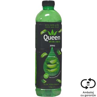 Queen Aloe Vera, Bautura racoritoare cu aloe vera, zero zahar 1.5L (ID 55697)