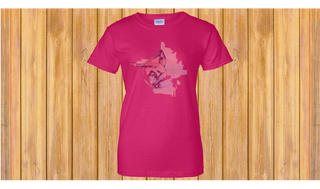 TRAPEZE ruzičasta ženska majica