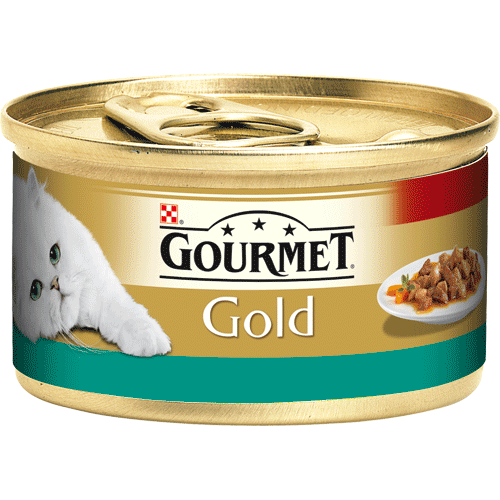 Gourmet Gold Пастет риба тон за котка