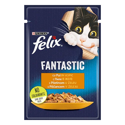 Felix Fantastic пауч коте пиле грил
