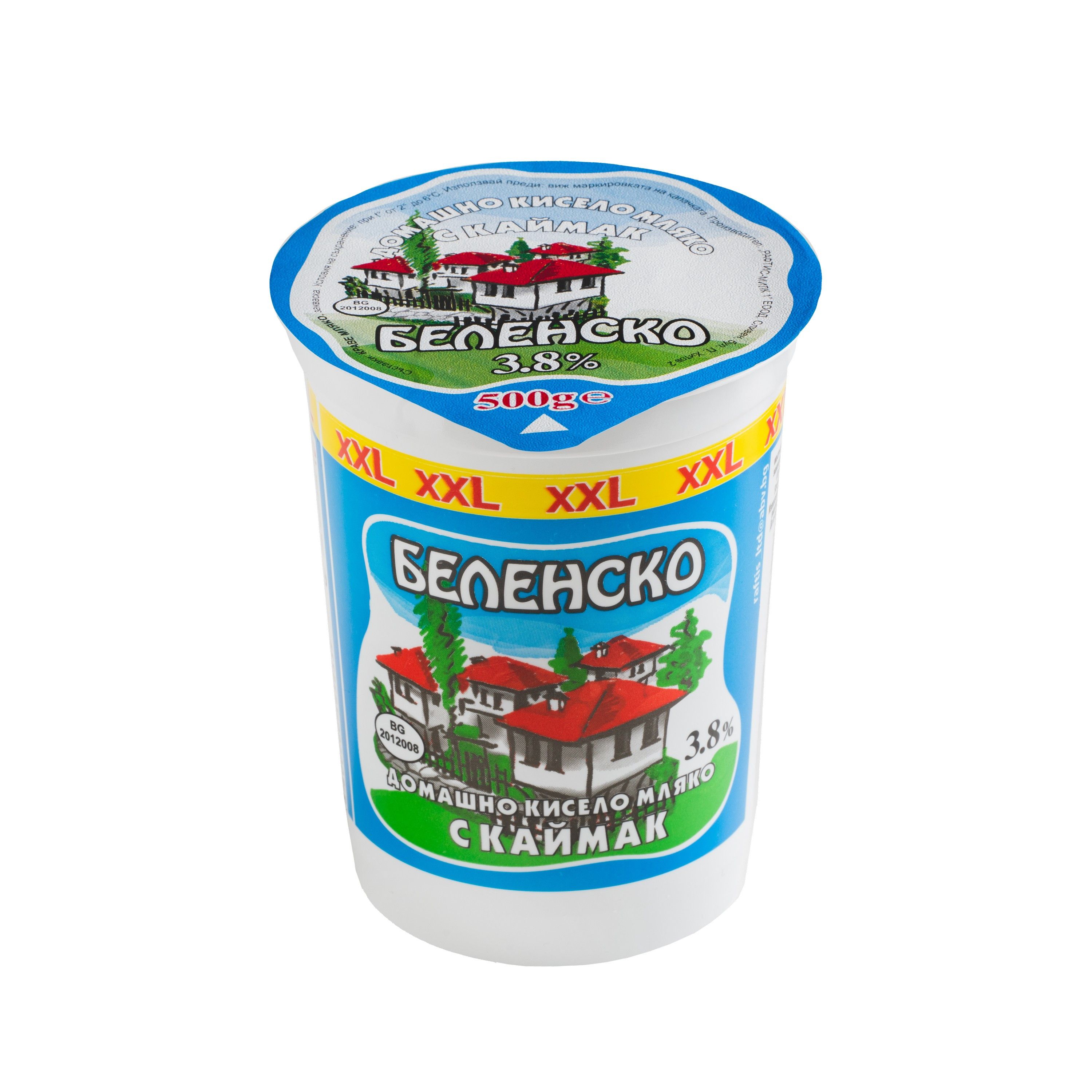 Мляко Кисело Беленско 3.8% 500 Гр