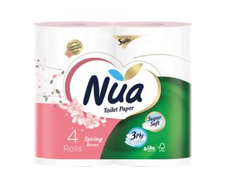 NUA Hârtie igienică Aroma 4 role, 3 straturi, 18.2m