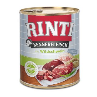 Hrana umeda pentru caini Rinti cu mistret 800 g