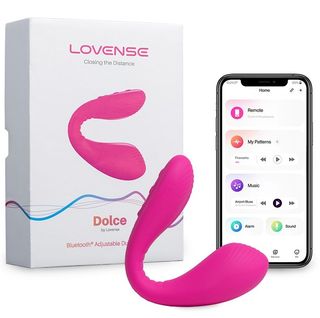 Vibrator Lovense »Dolce Quake« 19,7 cm - Roz
