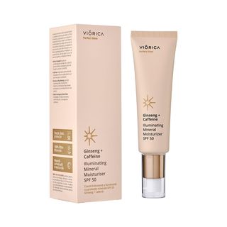 Crema VIORICA Perfect Glow Hidratanta si Iluminanta&Protectie Minerala SPF 50 Ginseng+Cafeina 50 ml