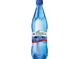 Apa Minerala Naturala Carbogazificata,Bucovina,0.5 L