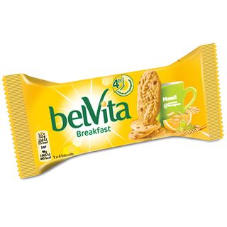 Biscuiti cu cereale si fructe uscate Belvita Breakfast, 50 g