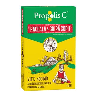 Propolis C Raceala&Gripa Copii 8Pc