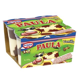 Paula Budinca vanilie ciocolata 4 x 125 g