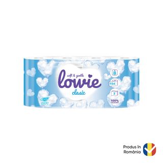 Lowie Hartie Igienica Clasic 8 Role 3 Straturi