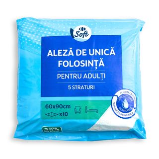 Aleza De Unica Folosinta, Pentru Adulti, 5 Straturi , 10 Buc