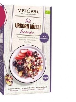 VERIVAL organic musli šumsko voće 325 GR | 9004617063404