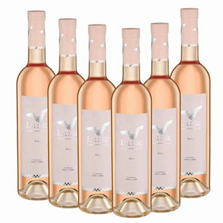 Vin Rose Sec Liliac Pinot Noir Rose 13%,  6 X 0.75L