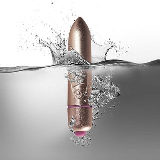 Bullet Vibrator Coloured 7 Speed RO-80 mm Gold