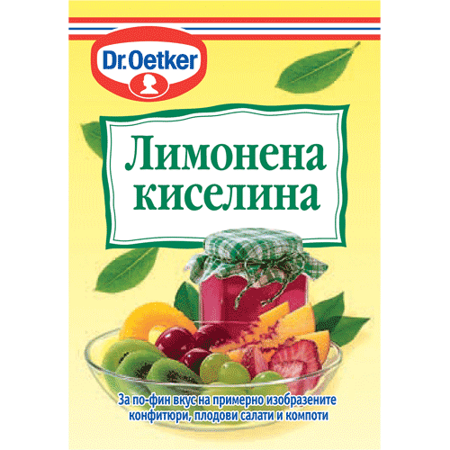 Dr.Oetker Лимонена киселина