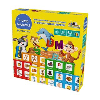 Joc educativ "Invata alfabetul"