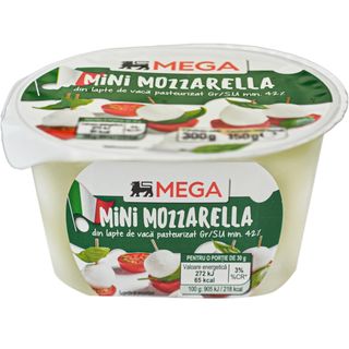 MEGA, Mini Mozzarella 150g (ID 60777)