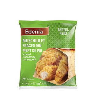Muschiulet Fraged Din Piept De Pui 450 G Edenia