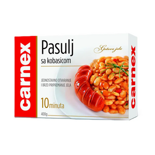 Pasulj Carnex Sa Kobasicom 400G