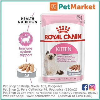 Royal Canin Kitten - loaf in sauce 85gr.