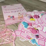 Флажки "Спасибо за Дочку" (15шт)