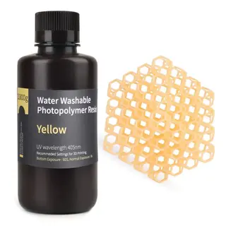 Water Washable Resin 1kg Yellow