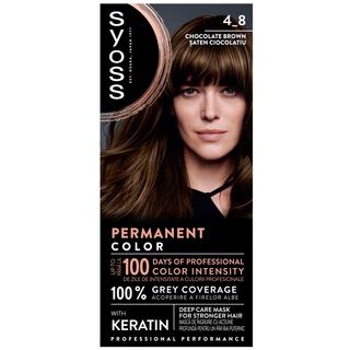 Syoss, Vopsea de par saten ciocolatiu 4-8 (ID 13476)