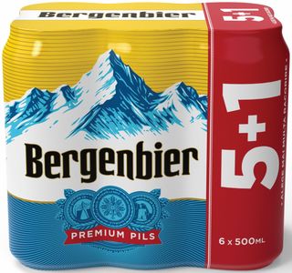 Bere Blonda Bergenbier 6X0.5L 