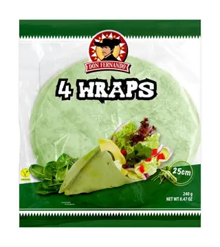 Tortilja 240G Špinat