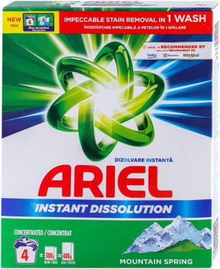 ARIEL Detergent de rufe MOUNTAIN SPRING 300g