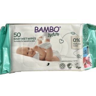 BAMBO NATURE maramice baby 50 KOM | 5703538390487