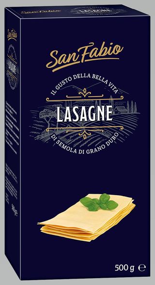 San Fabio Lasagne paste late din gris de grau dur 500 g