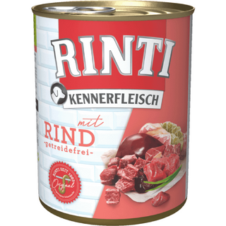 Hrana umeda pentru caini Rinti Adult cu vita 800 g