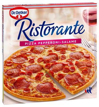 Pizza pepperoni-salame 321 g Ristorante