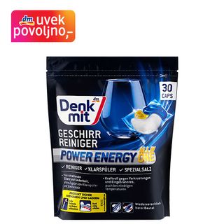 1682067 Denkmit MULTI-POWER ENERGY kasuple za pranje sudova 30 kom