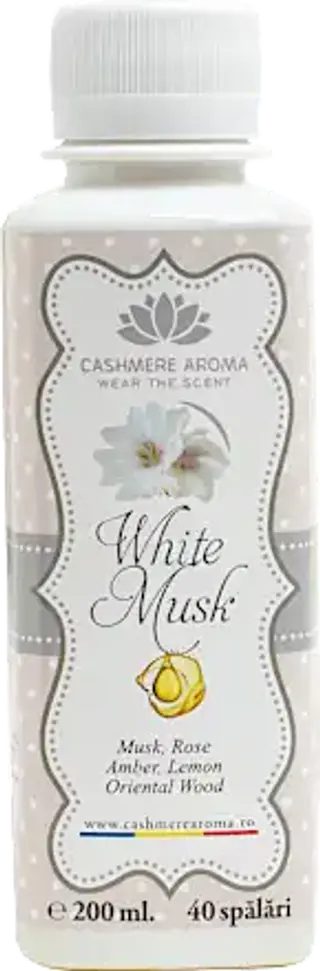 Parfum de rufe White Musk 40 spălări, 200 ml