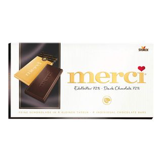 MERCI Ciocolată amăruie cu cacao 72%, 100g